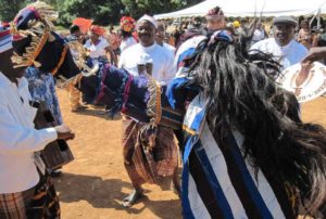 Ikeji Arondizuogu Masquerade (Abia State) performing at Igbo Village